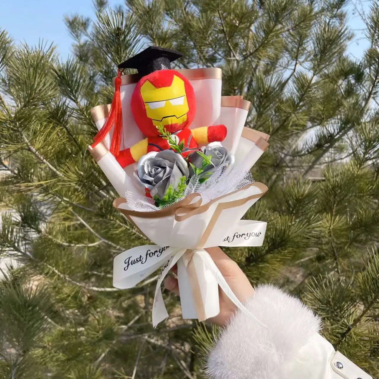 Superhero Plush Doll Bouquet 🎁🕷️