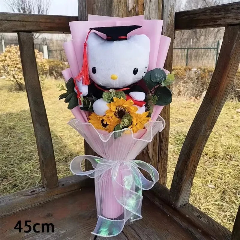 Hello Kitty Love Bloom Plush Bouquet 🌸💗