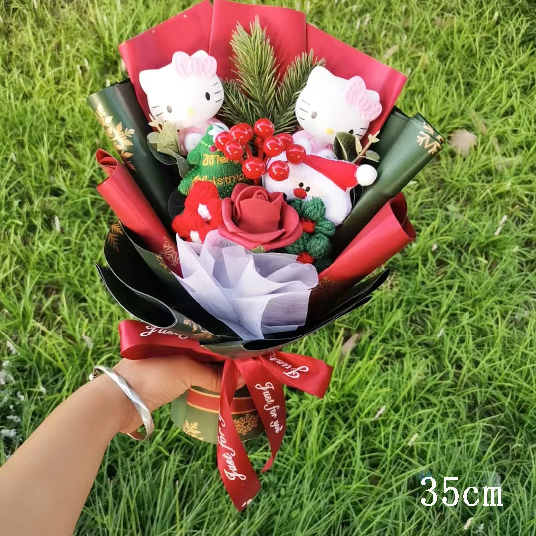 Hello Kitty Love Bloom Plush Bouquet 🌸💗