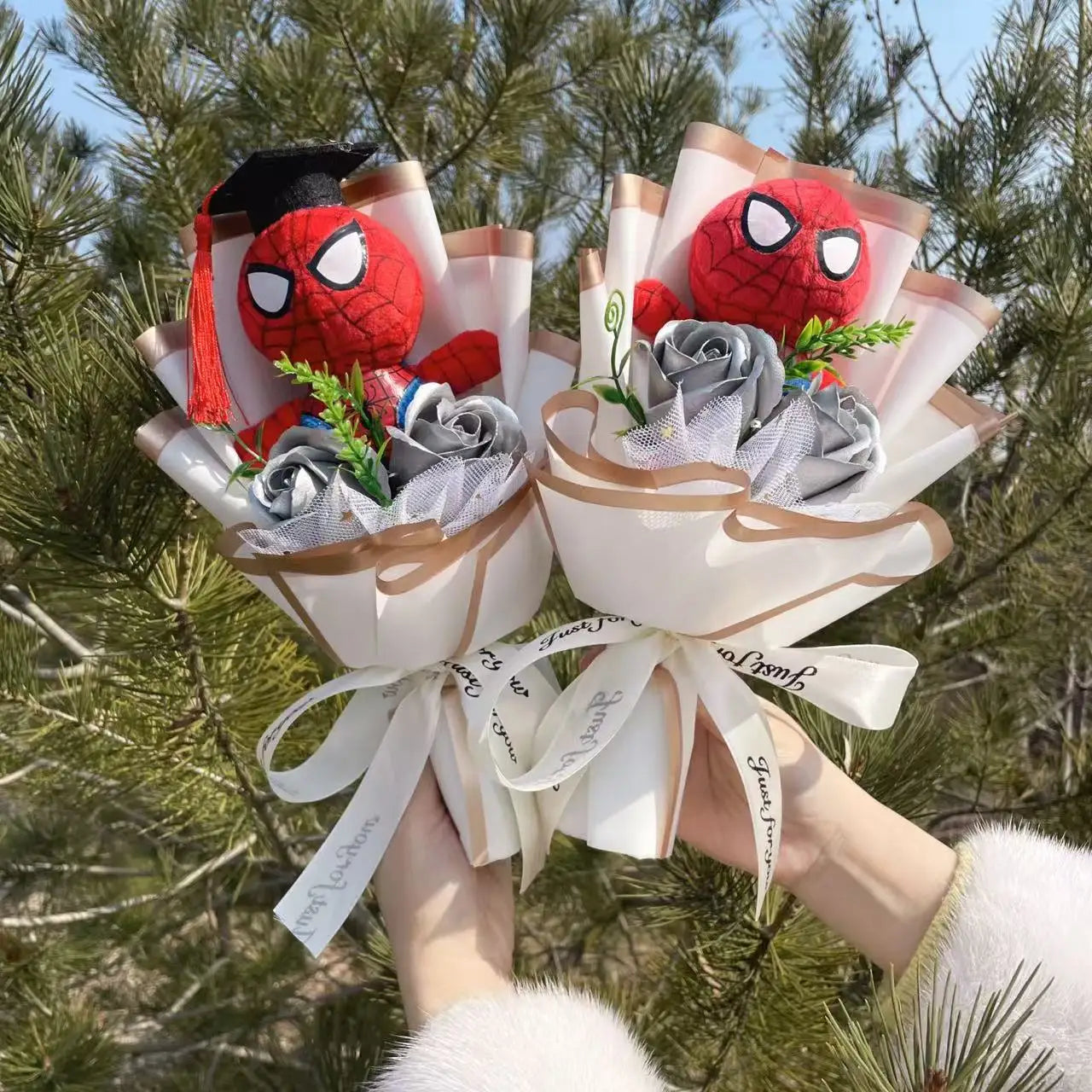 Superhero Plush Doll Bouquet 🎁🕷️