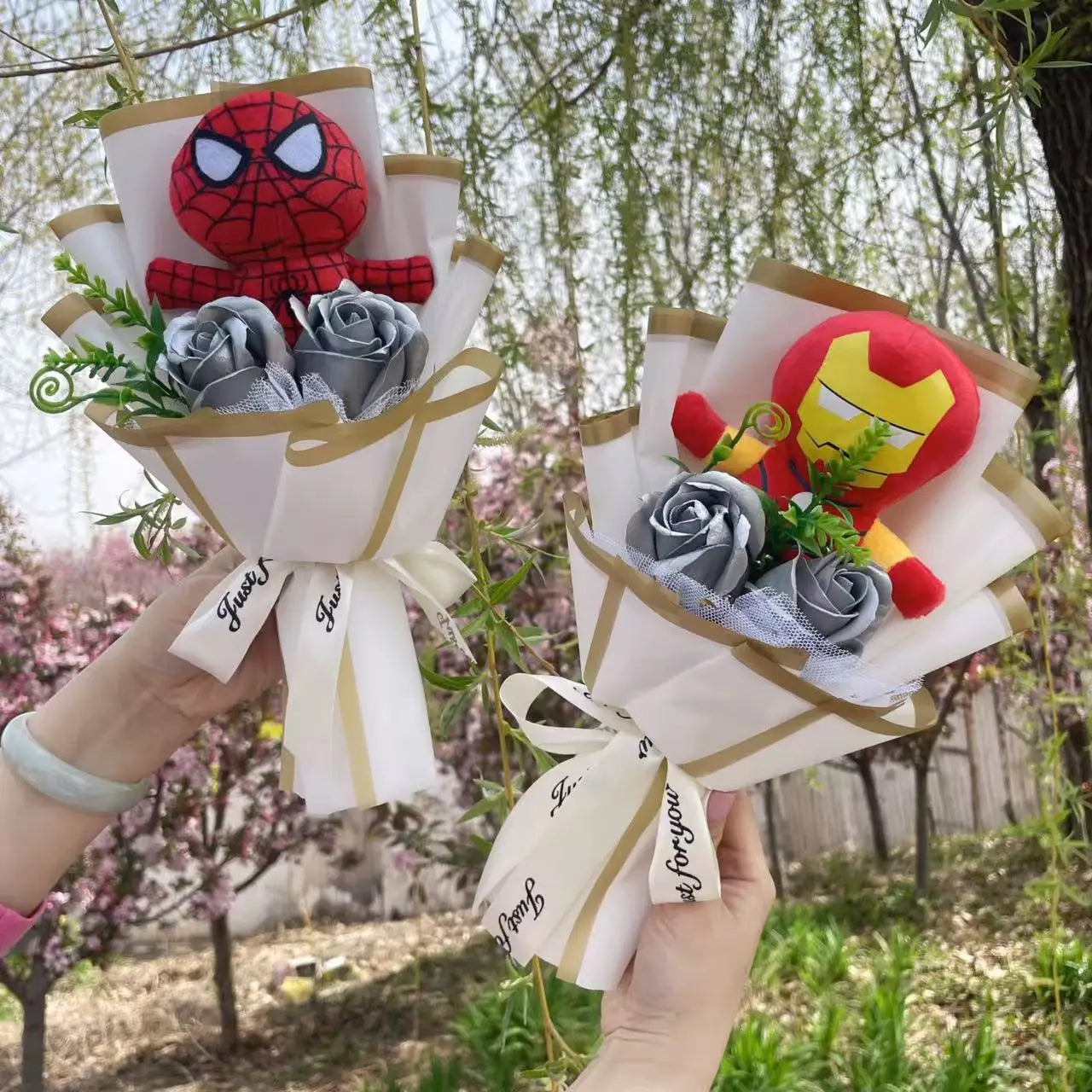 Superhero Plush Doll Bouquet 🎁🕷️